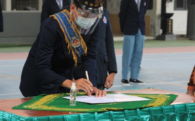 Pelantikan OSIS SMAN 2 Yogyakarta masa jabatan 2020/2021