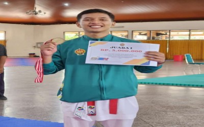 O2SN cabang olahraga Karate Putra SMA Negeri 2 Yogyakarta Maju ke Tingkat Nasional